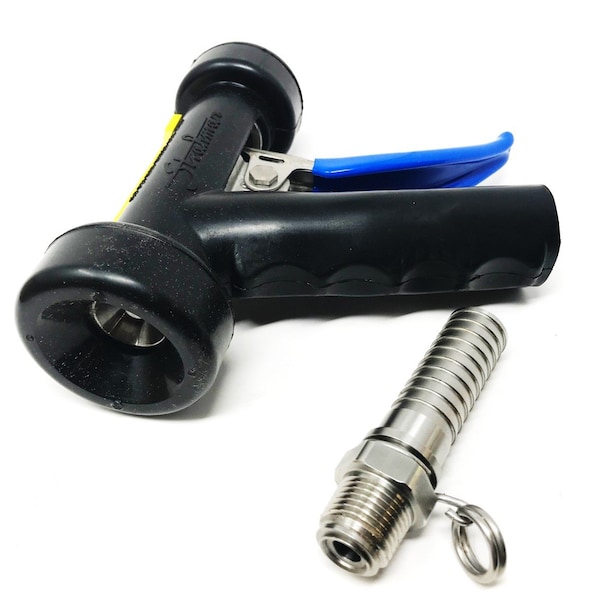 S70 Nozzle Black 3/4" W/ 360 Degree Swivel Adapter